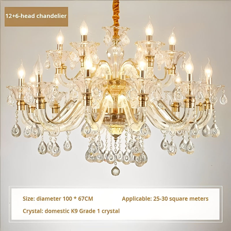 Lumoria Premium European Crystal Chandelier