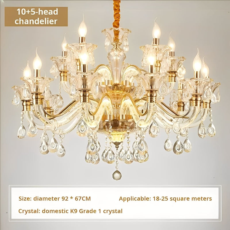 Lumoria Premium European Crystal Chandelier