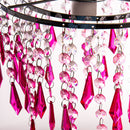 Lumoria Cherry Glow Acrylic Chandelier