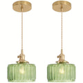 Lumoria Glass Elegance – Set of 2 Chandeliers