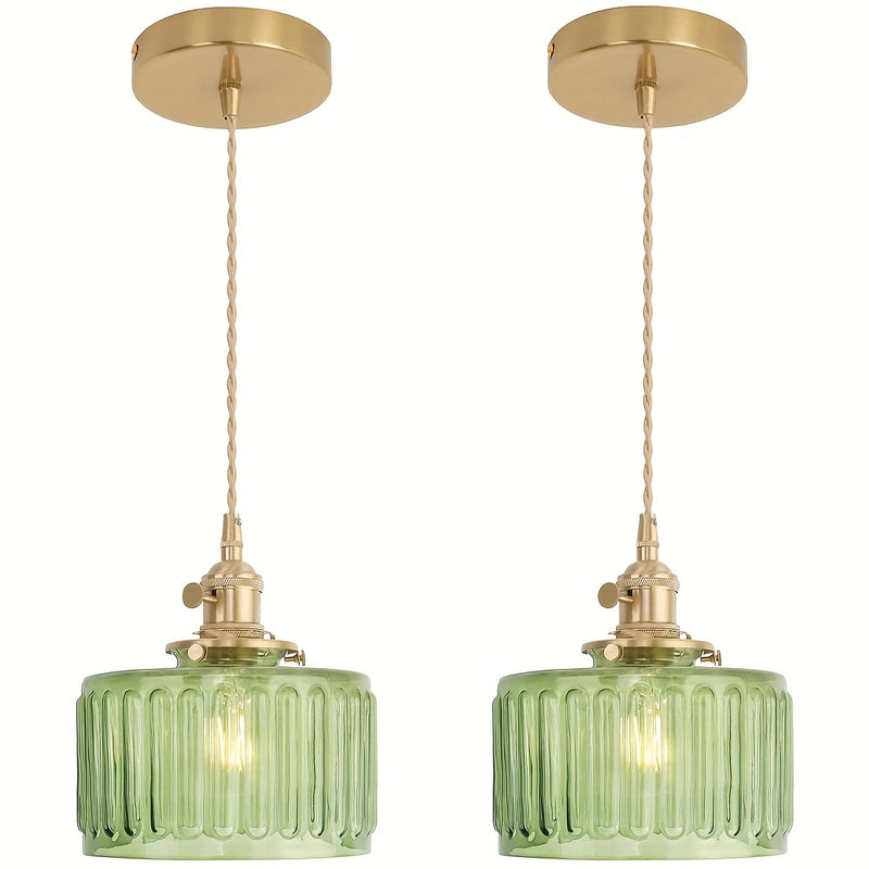 Lumoria Glass Elegance – Set of 2 Chandeliers