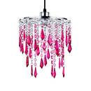 Lumoria Cherry Glow Acrylic Chandelier