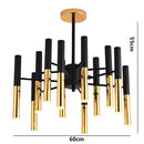 Modern LED Pendant Light with Remote & App Control