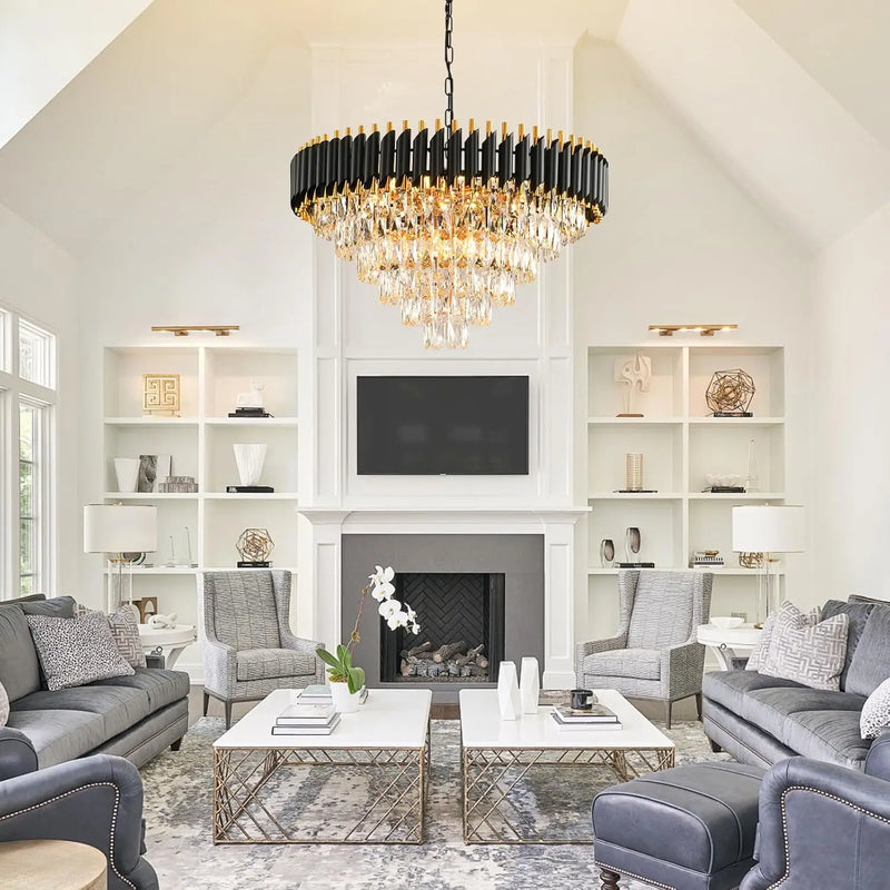 Golden Grace Chandelier