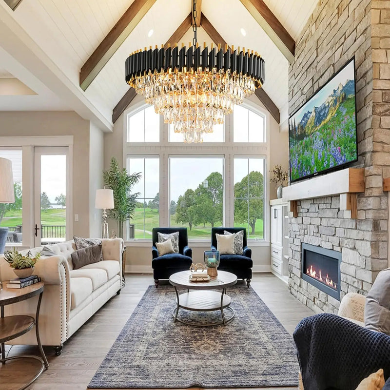 Golden Grace Chandelier