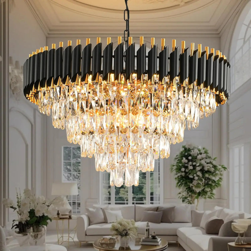 Golden Grace Chandelier