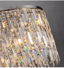Luxurious Celeste Chrome Crystal Pendant Chandelier