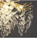 Gold Linear Crystal Chandelier