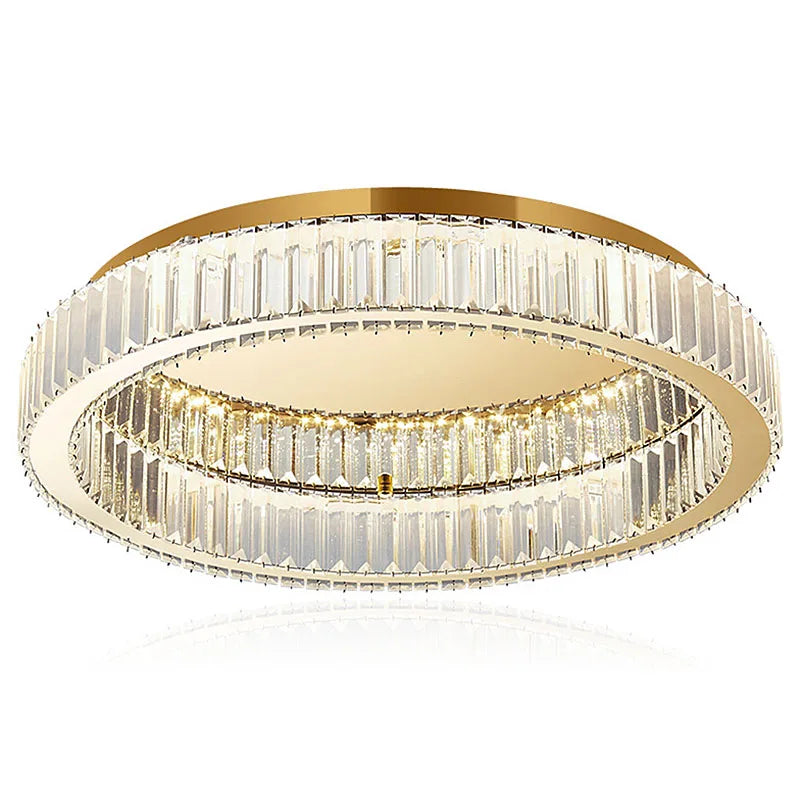 Modern Circular Crystal Ceiling Chandelier