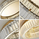 Modern Circular Crystal Ceiling Chandelier