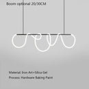 Modern LED Pendant Light – Minimalist Ceiling Lamp for Living Rooms & Bedrooms