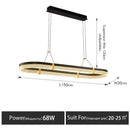 Modern LED Pendant Light – Minimalist Aluminum Ceiling Lamp