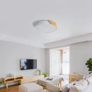 Upgrade your home lighting with the 3-in-1 Nordic LED Ceiling Light Kit with Circular Wooden Design, a modern surface-mounted ceiling lamp that blends minimalist Scandinavian style with warm, natural elegance. Crafted with a premium metal frame and real wood accent, this Nordic LED ceiling light delivers soft, uniform illumination perfect for bedrooms, living rooms, kitchens, hallways, foyers, and small modern apartments. With three versatile lighting options — Warm Light, White Light, and 3-Color switch mo