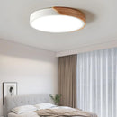Upgrade your home lighting with the 3-in-1 Nordic LED Ceiling Light Kit with Circular Wooden Design, a modern surface-mounted ceiling lamp that blends minimalist Scandinavian style with warm, natural elegance. Crafted with a premium metal frame and real wood accent, this Nordic LED ceiling light delivers soft, uniform illumination perfect for bedrooms, living rooms, kitchens, hallways, foyers, and small modern apartments. With three versatile lighting options — Warm Light, White Light, and 3-Color switch mo