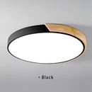 Upgrade your home lighting with the 3-in-1 Nordic LED Ceiling Light Kit with Circular Wooden Design, a modern surface-mounted ceiling lamp that blends minimalist Scandinavian style with warm, natural elegance. Crafted with a premium metal frame and real wood accent, this Nordic LED ceiling light delivers soft, uniform illumination perfect for bedrooms, living rooms, kitchens, hallways, foyers, and small modern apartments. With three versatile lighting options — Warm Light, White Light, and 3-Color switch mo