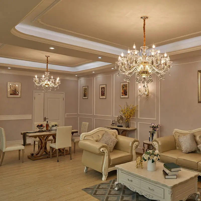 Lumoria Premium European Crystal Chandelier