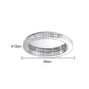 Modern Circular Crystal Ceiling Chandelier