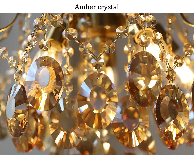 Versailles Chandeliers Gold Finish