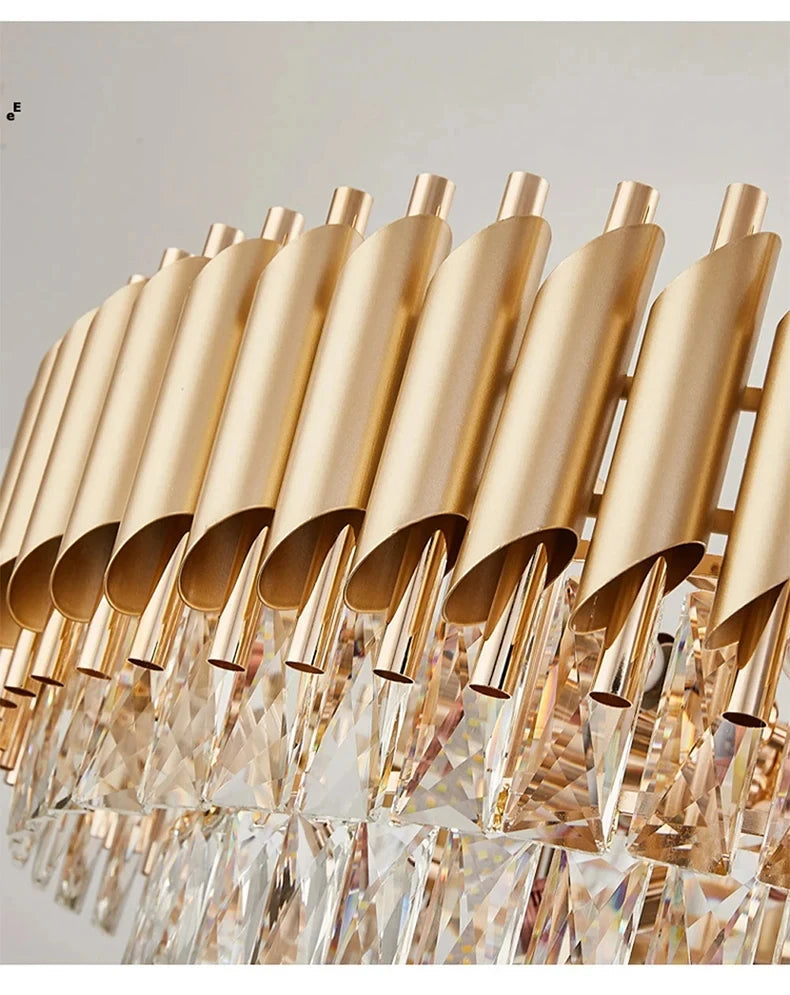 Golden Grace Chandelier