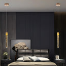 Aluminum & Crystal Pendant Light