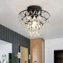 Aurora Crystal Glow Ceiling Lamp