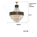 Noble Radiance Luxurious Crystal Chandelier