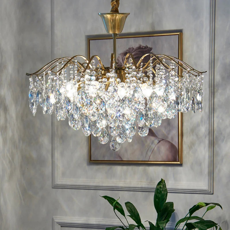 Versailles Chandeliers Gold Finish