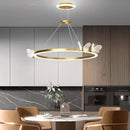 Modern Gold LED Ceiling Light – Nordic & Sophisticated Design