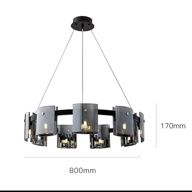 Modern Luxury LED Crystal Chandelie