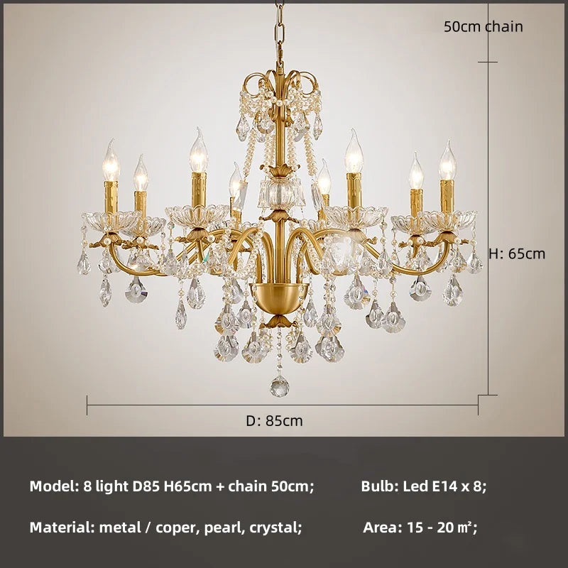 Royal Majesty Crystal Chandelier