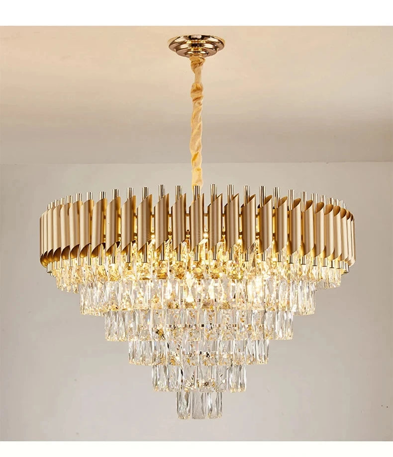 Golden Grace Chandelier