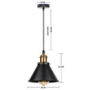 Vintage Industrial Pendant Light – Modern Loft Style