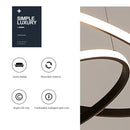 Modern Nordic LED Pendant Light – Adjustable Luxury Ceiling Lamp