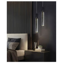 Aluminum & Crystal Pendant Light