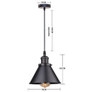 Vintage Industrial Pendant Light – Modern Loft Style