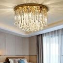 Premium Crystal & Iron Ceiling Light – Modern Elegant Design
