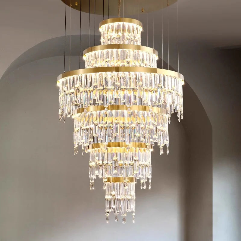 Aurora Crystal Chandelier
