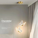 "Butterfly Glow – Modern LED Pendant"