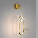 Modern Gold LED Ceiling Light – Nordic & Sophisticated Design