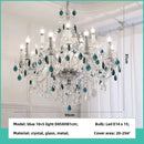 Luxurious Fleur Crystal Chandelier