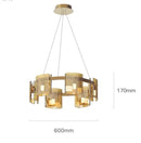 Modern Luxury LED Crystal Chandelie