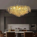 Sapphire Modern Crystal Chandelier