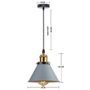 Vintage Industrial Pendant Light – Modern Loft Style