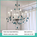 Luxurious Fleur Crystal Chandelier