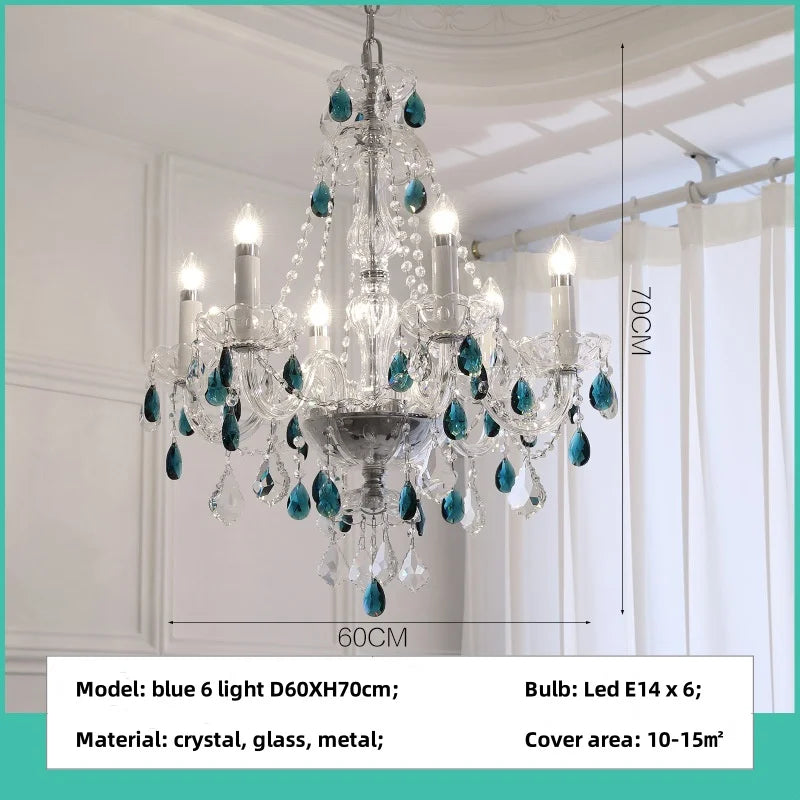 Luxurious Fleur Crystal Chandelier