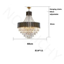 Noble Radiance Luxurious Crystal Chandelier