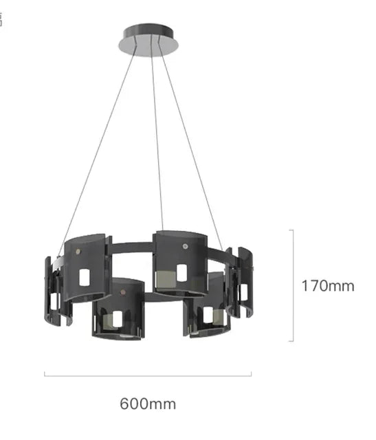 Modern Luxury LED Crystal Chandelie