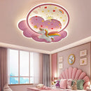 Princess Room Unicorn Ceiling Lamp