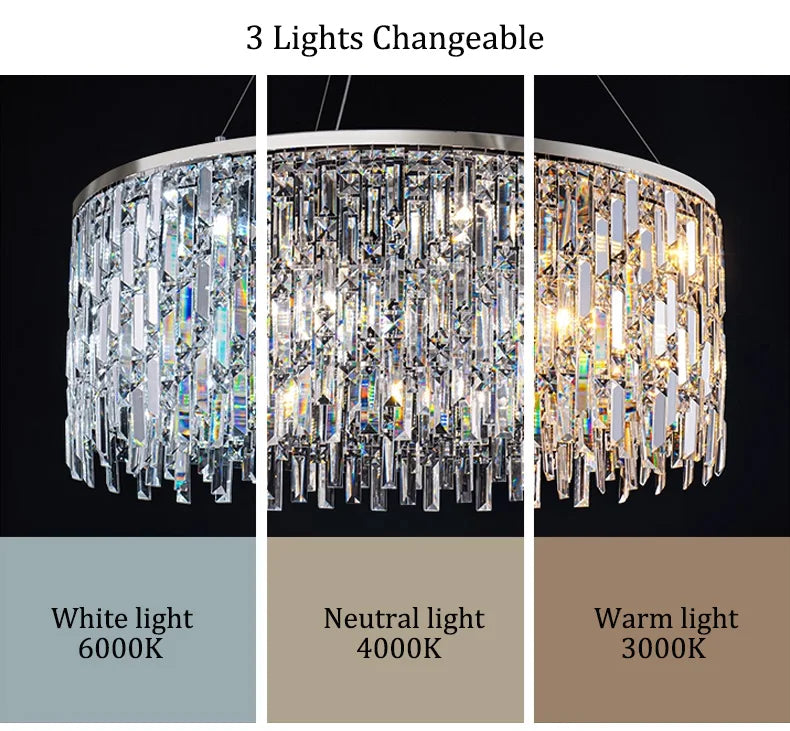 Celeste Chrome Luxurious chandelier