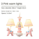 🌸 Princess Dream Chandelier – Elegant Children’s Lighting